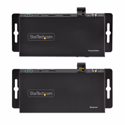 StarTech.com Kit Extender HDMI su fibra ottica LC, 4K 60Hz fino a 1km (Single Mode) o 300m (Multimode) - Estensore HDMI, HDR, HDCP, 3,5mm Audio/RS232/IR Extender, Kit trasmettitore e ricevitore - Vista aggiuntiva 5