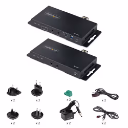 StarTech.com Kit Extender HDMI su fibra ottica LC, 4K 60Hz fino a 1km (Single Mode) o 300m (Multimode) - Estensore HDMI, HDR, HDCP, 3,5mm Audio/RS232/IR Extender, Kit trasmettitore e ricevitore - Vista aggiuntiva 7