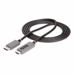 StarTech.com Cavo adattatore DisplayPort HDMI da 2 m, 8K 60Hz, 4K 144Hz, HDR10, Convertitore video attivo da DisplayPort 1.4 a HDMI 2.1, Da desktop DisplayPort a monitor HDMI, M/M - Cavo DP a HDMI - Vista aggiuntiva 6