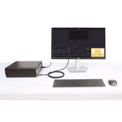 StarTech.com Cavo adattatore DisplayPort HDMI da 2 m, 8K 60Hz, 4K 144Hz, HDR10, Convertitore video attivo da DisplayPort 1.4 a HDMI 2.1, Da desktop DisplayPort a monitor HDMI, M/M - Cavo DP a HDMI - Vista aggiuntiva 7