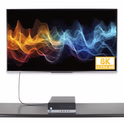 StarTech.com Cavo adattatore DisplayPort HDMI da 2 m, 8K 60Hz, 4K 144Hz, HDR10, Convertitore video attivo da DisplayPort 1.4 a HDMI 2.1, Da desktop DisplayPort a monitor HDMI, M/M - Cavo DP a HDMI - Vista aggiuntiva 8