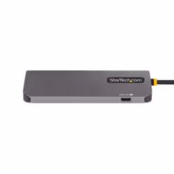 StarTech.com Adattatore USB C Multiporta, Video HDMI 4K 60Hz, Hub USB 3.2 a 3 porte USB-A 5Gbps , 100W Power Delivery Pass-Through, GbE, Cavo integrato da 30cm, Docking Station per laptop /Mini Dock da viaggio - Vista aggiuntiva 4
