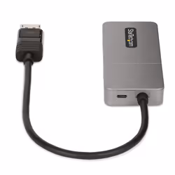 StarTech.com Adattatore DP HDMI a 3 Porte - Hub MST da DisplayPort a HDMI 4K 60Hz - Convertitore DP1.4 a Multi Monitor HDMI per Notebook - Splitter HDMI con Cavo Integrato da 30cm, Alimentato da USB - Solo Windows - Vista aggiuntiva 4