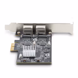 StarTech.com Scheda di rete 2.5 Gigabit a 2 porte - Scheda Ethernet PCIe da 2,5 Gbps NBASE-T, Intel I225-V, Scheda di rete per PC, NIC Multi-Gigabit, Scheda LAN per server PCI Express, Interfaccia Ethernet - Vista aggiuntiva 5
