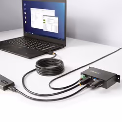 StarTech.com Hub USB gestito a 4 Porte con 4x USB-A, Alloggiamento industriale in metallo resistente, Protezione ESD e contro le sovratensioni, Montabile a parete/scrivania/supporto, USB 3.0/3.1/3.2 Gen 1 5Gbps - Vista aggiuntiva 6