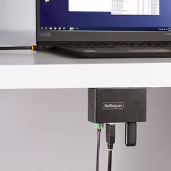 StarTech.com Hub USB gestito a 4 Porte con 4x USB-A, Alloggiamento industriale in metallo resistente, Protezione ESD e contro le sovratensioni, Montabile a parete/scrivania/supporto, USB 3.0/3.1/3.2 Gen 1 5Gbps - Vista aggiuntiva 7
