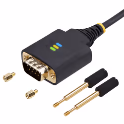 StarTech.com Cavo adattatore da USB a seriale da 2 m, ritenzione COM, viti/dadi intercambiabili, da USB-A a DB9 RS232, IC FTDI, protezione ESD, Windows/macOS/Linux - Vista aggiuntiva 7