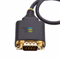 StarTech.com Cavo Adattatore USB a Seriale da 30 cm, Convertitore da USB-A a DB9 RS232 COM Retention con Dadi e Viti Intercambiabili, FTDI IC/ESD, Win/macOS/Linux - Vista aggiuntiva 5