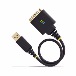 StarTech.com Cavo Adattatore USB a Seriale da 30 cm, Convertitore da USB-A a DB9 RS232 COM Retention con Dadi e Viti Intercambiabili, FTDI IC/ESD, Win/macOS/Linux - Vista aggiuntiva 7
