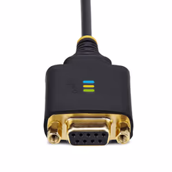 StarTech.com Cavo Adattatore USB a Seriale Null Modem da 30cm, Convertitore da USB-A a DB9 RS232 COM Retention con Dadi/Viti Intercambiabili, FTDI, Win/macOS/Linux - Vista aggiuntiva 5