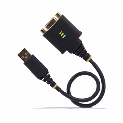 StarTech.com Cavo Adattatore USB a Seriale Null Modem da 30cm, Convertitore da USB-A a DB9 RS232 COM Retention con Dadi/Viti Intercambiabili, FTDI, Win/macOS/Linux - Vista aggiuntiva 7