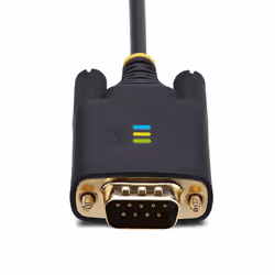 StarTech.com 2P6FFC-USB-SERIAL adattatore per inversione del genere dei cavi USB-A 2 x DB-9 RS-232 Nero, Grigio - Vista aggiuntiva 5