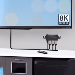 StarTech.com Switch HDMI 8K a 2 porte - Switcher HDMI 2.1 4K 120Hz HDR10+, 8K 60Hz UHD, Commutatore HDMI 2 In 1 Out - Commutazione automatica/manuale delle sorgenti - Switch con alimentatore e telecomando inclusi - Vista aggiuntiva 6