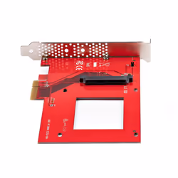 StarTech.com Scheda adattatore da U.3 a PCIe, adattatore PCIe 4.0 x4 per SSD U.3 NVMe da 2,5", scheda aggiuntiva PCI Express SFF-TA-1001 per desktop/server, conforme a TAA - Indipendente dal Sistema Operativo - Vista aggiuntiva 4