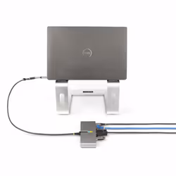 StarTech.com Hub USB-C a 2 porte con Ethernet e RS-232, dongle USB-C a USB-A collegato, 100W PD Pass-through, 2x USB-A 5Gbps, Gigabit Ethernet, RS232 seriale (FTDI) - Vista aggiuntiva 6