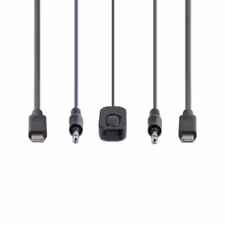 StarTech.com C2-D46-UC2-CBL-KVM switch per keyboard-video-mouse (kvm) Nero - Vista aggiuntiva 6