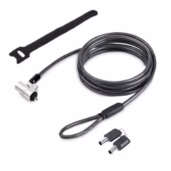 StarTech.com NBLWK-LAPTOP-LOCK cavo di sicurezza Nero, Argento 2 m - Vista aggiuntiva 6