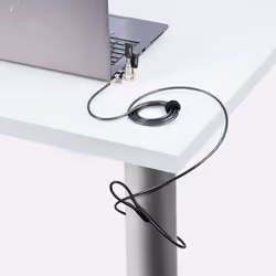 StarTech.com Cavo di Sicurezza Universale per Laptop (2m), Dispositivo di Blocco per Notebook Compatibile con Noble Wedge/Nano/K-Slot, Serratura con Chiave, Cavo in Acciaio al Carbonio Antifurto Resistente al Taglio - Vista aggiuntiva 4