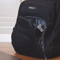 StarTech.com Cavo di Sicurezza Universale per Laptop da 2m, Dispositivo di Sicurezza per Notebook Compatibile con Noble Wedge&reg;/Nano/K-Slot, Blocco a Combinazione Senza Chiave, Acciaio Resistente al Taglio - Vista aggiuntiva 6