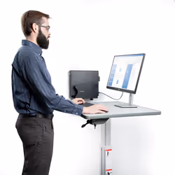 StarTech.com Supporto per PC a Parete - Staffa per Installazione a Muro di Computer Desktop fino a 18kg, Regolazione senza Attrezzi da 5 a 20 cm - Mensola a Parete per uso intensivo adatta a Case Tower/SFF - Vista aggiuntiva 8