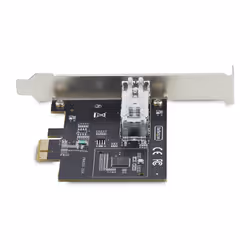 StarTech.com Scheda di Rete SFP GbE a 1 porta, PCIe 2.1 x1, Intel I210-IS, Controller 1GbE, 1000BASE rame/fibra ottica, NIC Gigabit Ethernet a porta singola, backplane desktop/server - Windows e Linux - Vista aggiuntiva 4