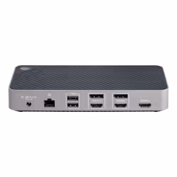 StarTech.com Docking station USB-C per Tre Monitor - Dock USB C Triplo HDMI/DP 4K - Hub USB a 5 Porte - GbE - PD 100W - Docking Station Universale Multi Monitor - Compatibile con Thunderbolt 3/4 - Vista aggiuntiva 4