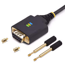 StarTech.com 1P3FFCNB-USB-SERIAL cavo seriale Nero 1 m USB tipo A DB-9 - Vista aggiuntiva 7