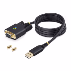 StarTech.com 1P3FFCNB-USB-SERIAL cavo seriale Nero 1 m USB tipo A DB-9 - Vista aggiuntiva 8