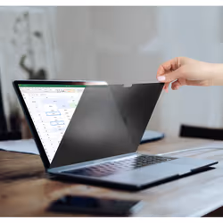 StarTech.com Filtro Privacy per MacBook Pro 21/23 da 14", Pellicola protettiva antiriflesso con riduzione della luce blu del 51%, schermo protettivo con angolo di visione di +/- 30°. Lati opachi/lucidi reversibili - Vista aggiuntiva 7
