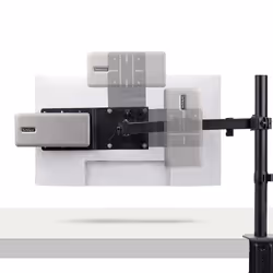 StarTech.com Staffa di montaggio VESA per NUC/Client sottili o docking station per laptop, piastra compatibile VESA 75x75/100x100 per Mini PC - Vista aggiuntiva 5