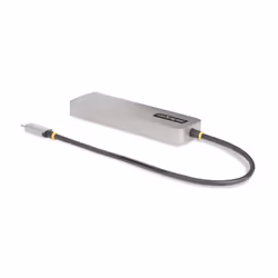 StarTech.com Hub USB-C a 3 porte con Ethernet da 2,5 Gbps e porta Power Delivery Pass-through da 100W, USB 3.2 10Gbps, 2x USB-A/1x USB-C, Hub adattatore USB Type-C portatile