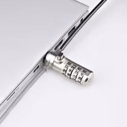StarTech.com Cavo di sicurezza antifurto per laptop/notebook compatibile con K-Slot, cavo in acciaio resistente ai tagli, blocco combinato - Vista aggiuntiva 5