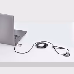 StarTech.com Cavo di sicurezza antifurto per laptop/notebook compatibile con K-Slot, cavo in acciaio resistente ai tagli, blocco combinato - Vista aggiuntiva 7