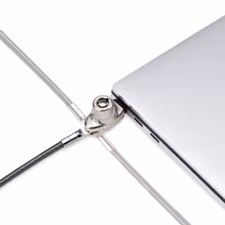 StarTech.com Cavo di sicurezza antifurto per laptop/notebook compatibile con lo slot Noble Wedge® Slim, cavo in acciaio resistente ai tagli, blocco con chiave - Vista aggiuntiva 5
