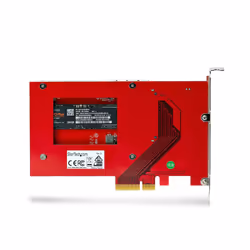 StarTech.com Adattatore SSD M.2 a U.3, Per Unità M.2 PCIe NVMe, Adattatore/convertitore host PCIe M.2 a U.3 da 2,5" (SFF-TA-1001), conforme a TAA - Formato unità da 2,5" - Vista aggiuntiva 7