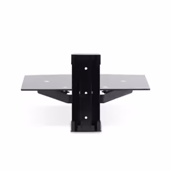 StarTech.com Mensola da Parete in Vetro Temperato per Apparecchiature A/V - Ripiano liscio sotto/sopra TV/Monitor regolabile in altezza per dispositivi Audio/Video - Vista aggiuntiva 4