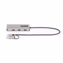 StarTech.com Adattatore multiporta USB-C con dongle USB-C a USB-A, doppio HDMI (4K30Hz/1080p60Hz), Hub USB-A 5Gbps a 3 porte, mini dock da viaggio, docking station USB tipo C per laptop, Cavo da 40 cm - Vista aggiuntiva 4