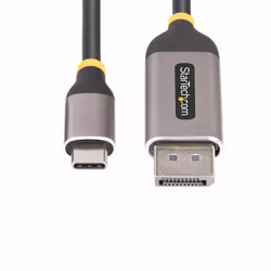 StarTech.com Cavo USB-C a DisplayPort da 3m, 8K 60Hz, 4K 144Hz, HDR, Cavo adattatore USB Tipo-C a DP 1.4, Convertitore video compatibile USB4/Thunderbolt 3/4 - Vista aggiuntiva 4