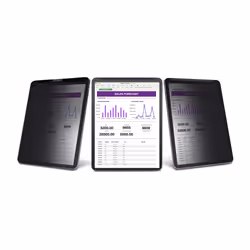 StarTech.com Filtro privacy a 4 posizioni per iPad Pro da 11", orientamento verticale/ orizzontale, abilitato al Touch, angolo di visione di +/- 30 gradi, blocca fino al 51% di luce blu, Antiriflesso - Vista aggiuntiva 2