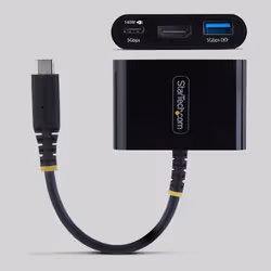 StarTech.com Adattatore Multiporta USB-C a HDMI con Ricarica PD 140W, HDMI 4K 60Hz, Hub USB 5Gbps, Mini Dock per MacBook, Dell, ThinkPad, HP, iPad, Tablet, Bianco - Vista aggiuntiva 2