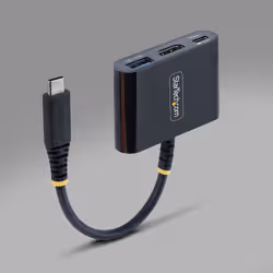 StarTech.com Adattatore Multiporta USB-C a HDMI con Ricarica PD 140W, HDMI 4K 60Hz, Hub USB 5Gbps, Mini Dock per MacBook, Dell, ThinkPad, HP, iPad, Tablet, Bianco - Vista aggiuntiva 5