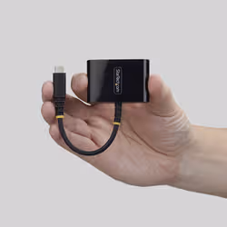 StarTech.com Adattatore Multiporta USB-C a HDMI con Ricarica PD 140W, HDMI 4K 60Hz, Hub USB 5Gbps, Mini Dock per MacBook, Dell, ThinkPad, HP, iPad, Tablet, Bianco - Vista aggiuntiva 7