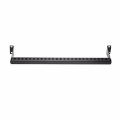StarTech.com Pannello passacavi montabile a rack 1U con profondità regolabile, Guida di supporto per cavi per server/armadi rack da 19", Cable management panel per pannelli patch/switch/PDU