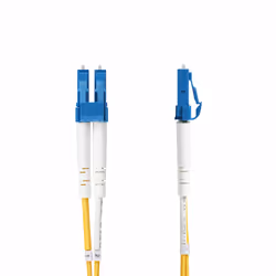 StarTech.com Cavo in fibra ottica duplex monomodale OS2 da LC a LC (UPC) da 10m, 9/125µm, 100G, Insensibile alla piegatura, Bassa perdita di inserzione, Cavo patch in fibra LSZH
