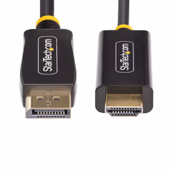 StarTech.com Cavo da DisplayPort a HDMI da 3m, 4K 60 Hz con HDR, Adattatore da DisplayPort a HDMI 2.0b, Convertitore video attivo da computer DP a monitor HDMI - Vista aggiuntiva 6
