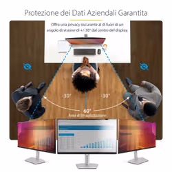 StarTech.com Filtro Privacy Oro per Monitor 27" 16:9, schermo privacy reversibile, Privacy Screen Protector per PC, protezione/schermo rimovibile, +/- 30 gradi - Vista aggiuntiva 8