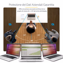 StarTech.com 156G-PRIVACY-SCREEN schermo anti-riflesso 39,6 cm (15.6") Computer portatile Filtro per la privacy senza bordi per display - Vista aggiuntiva 8