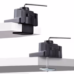 StarTech.com Supporto per tre monitor fino a 27", VESA 75x75/100x100, regolazioni dei bracci senza attrezzi, montaggio con morsetto a C/occhiello, bracci a molla - Vista aggiuntiva 5