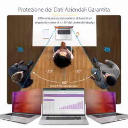 StarTech.com Filtro Privacy per MacBook Pro 21/23 da 16", Privacy Screen Protector con riduzione della Luce Blu, Protezione dello schermo reversibile, +/- 30 gradi - Vista aggiuntiva 8