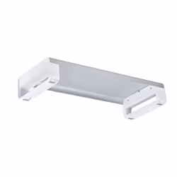 StarTech.com Supporto per monitor ergonomico, fino a 15 kg, altezza fissa 9 cm, rialzo per monitor da tavolo/portatile, piattaforma in acciaio, montaggio rapido, ottimizzazione dello spazio sulla scrivania - Vista aggiuntiva 6